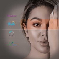 عکاسی تبلیغاتی لنز  چشم رنگی و طبی فلش